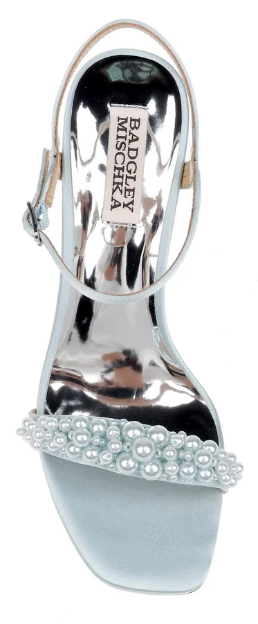 Caitlyn Metallic Satin Sandal - Image 11