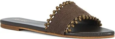 Cala Asymmetric Linen Slide - Image 2