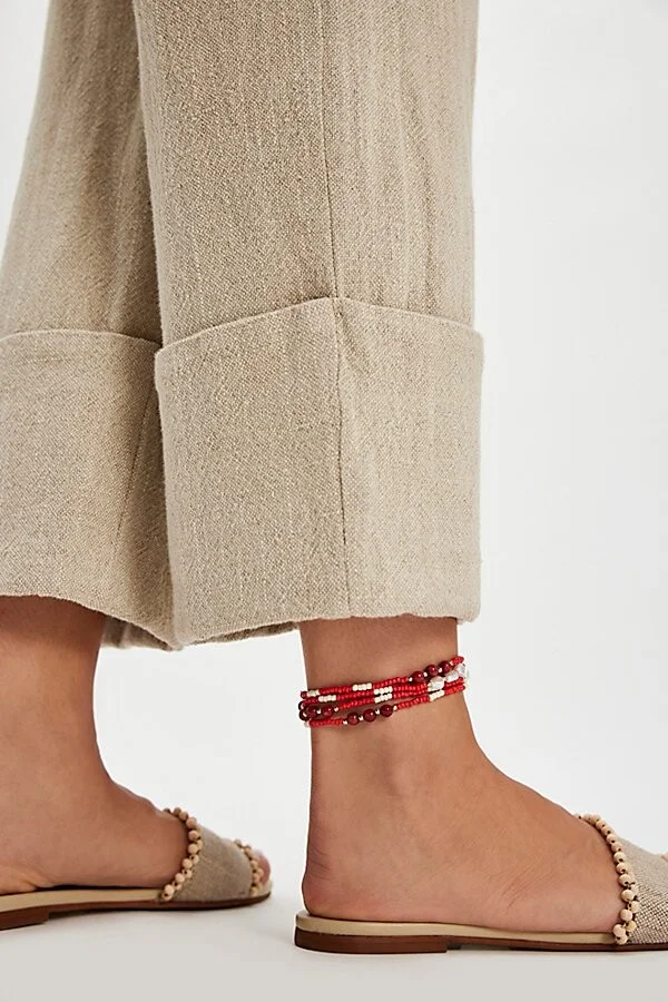 Cala Beaded Slip On Sandals - Image 3