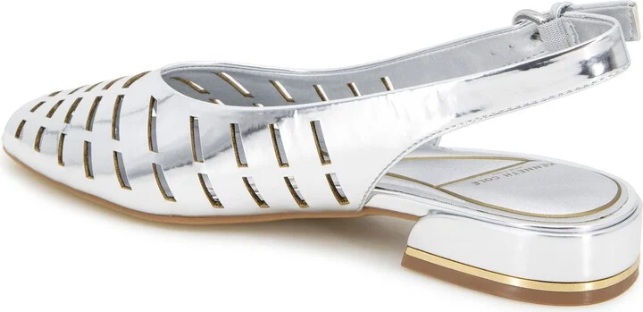 Calabra Slingback Peep Toe Flat - Image 2