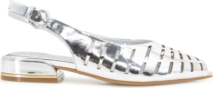 Calabra Slingback Peep Toe Flat - Image 3