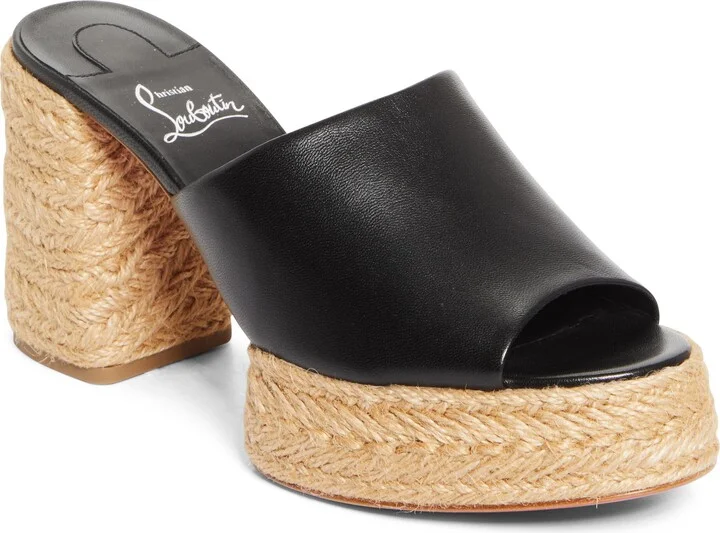 Calakala Espadrille Platform Slide Sandal
