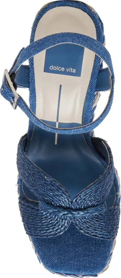 Cale Woven Raffia Platform Sandal - Image 5