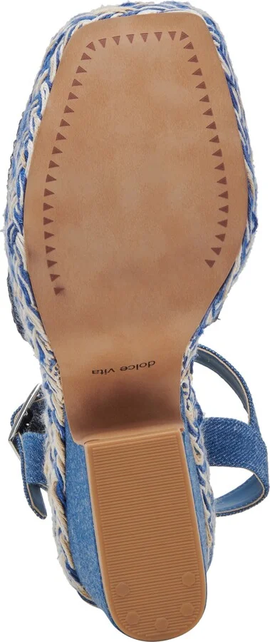 Cale Woven Raffia Platform Sandal - Image 6