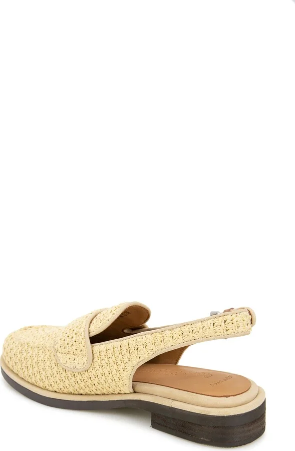 Caleb Slingback Raffia Loafer Flat - Image 2