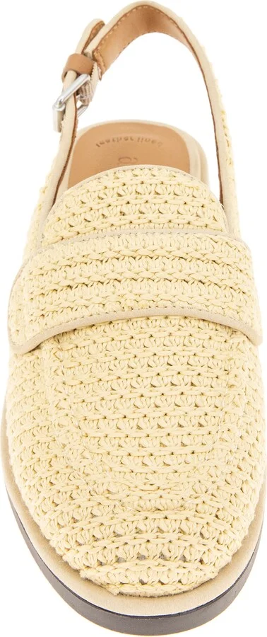 Caleb Slingback Raffia Loafer Flat - Image 4