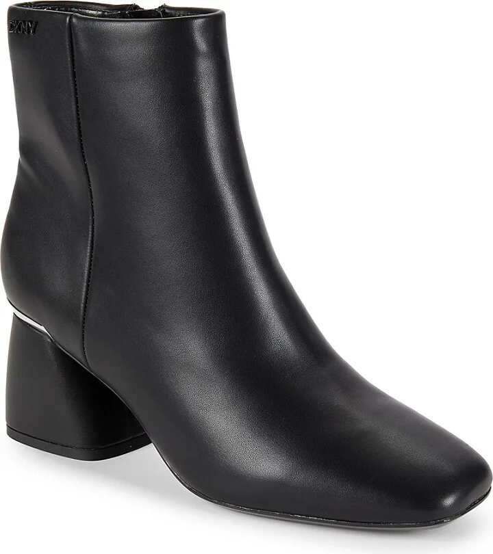 Caleena Helled 64MM Faux Leather Ankle Boots - Image 2