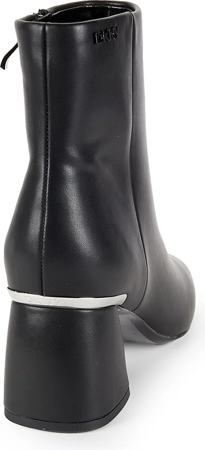 Caleena Helled 64MM Faux Leather Ankle Boots - Image 3