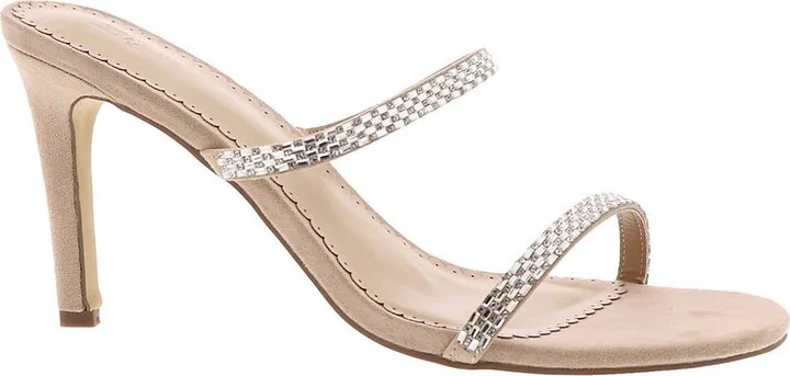 Calena Womens Dressy Slip On Heels