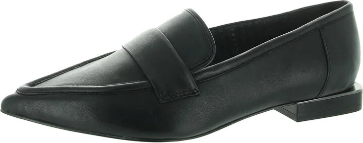 Calentha Womens Solid Leather Loafers