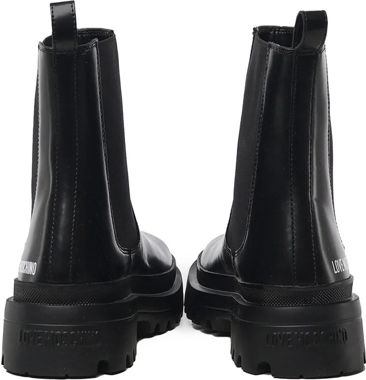 Calf And Lycra Ankle Boots - Image 3