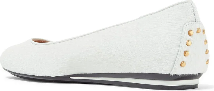Calf hair ballet flats - Image 3