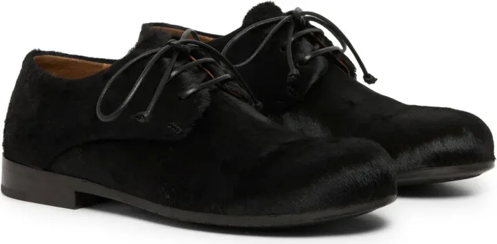 Calf Hair Leather Derby Shoes - Image 2