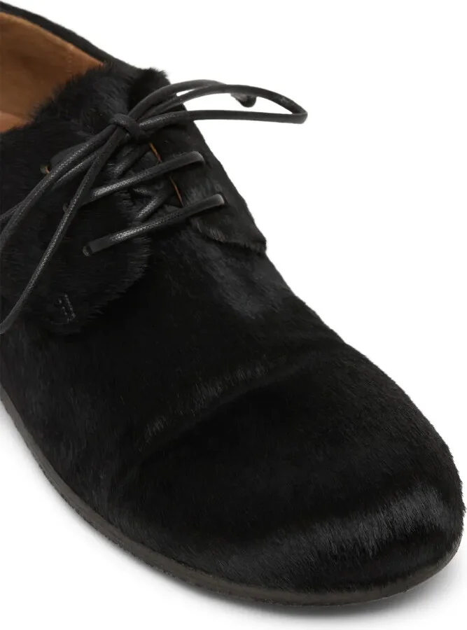 Calf Hair Leather Derby Shoes - Image 4
