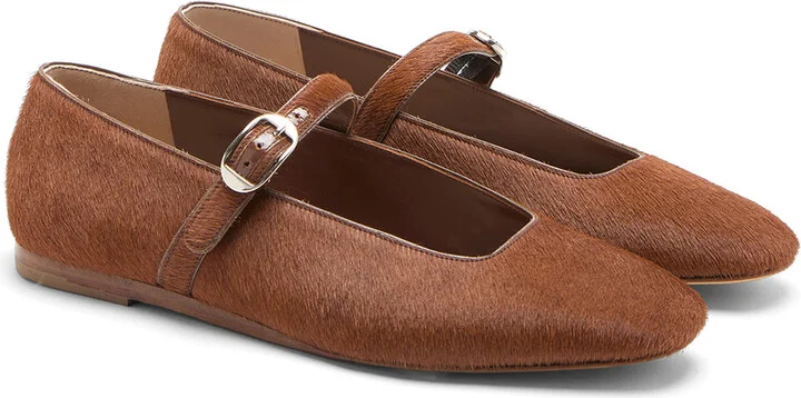 Calf-Hair Mary Janes - Image 2