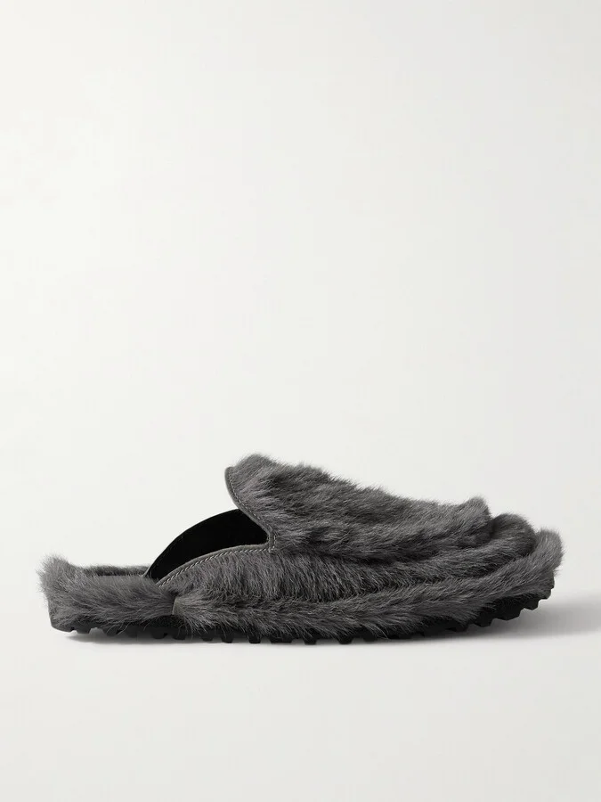 Calf Hair Mules