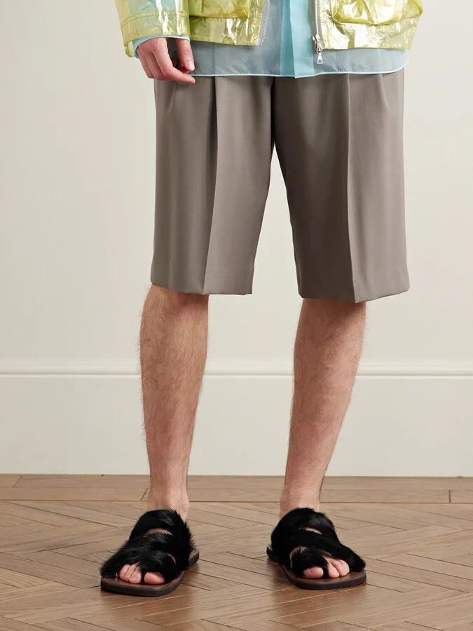 Calf Hair Sandals - Image 2