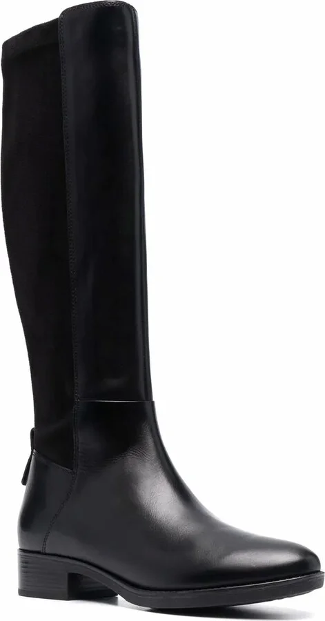 Calf-High Leather Boots - Image 2