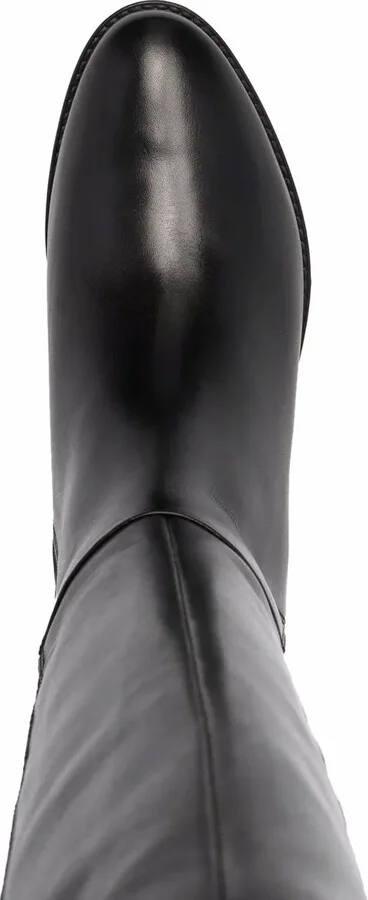Calf-High Leather Boots - Image 4
