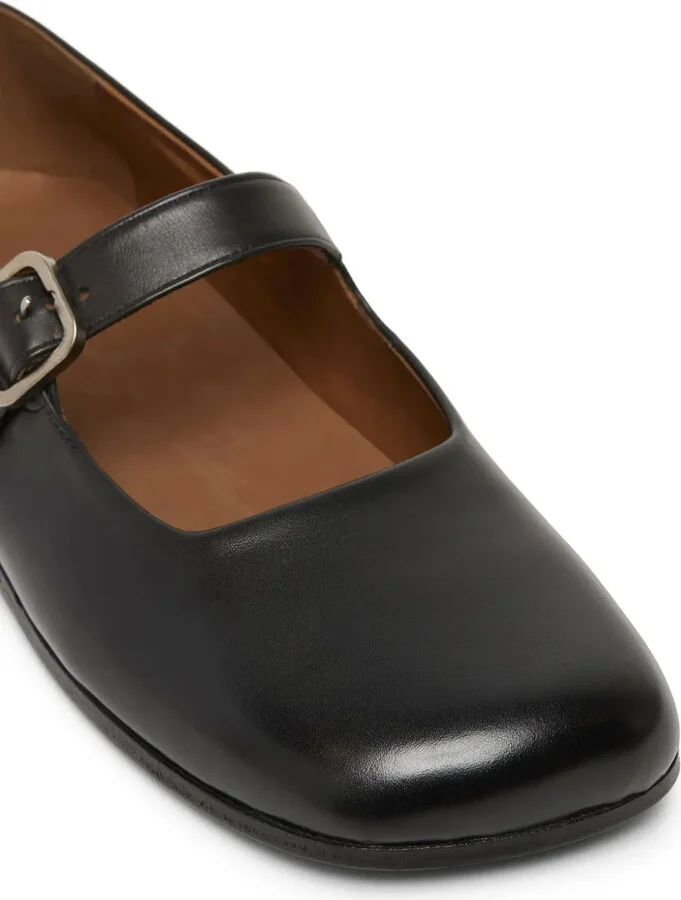Calf Leather Ballerina Shoes - Image 4