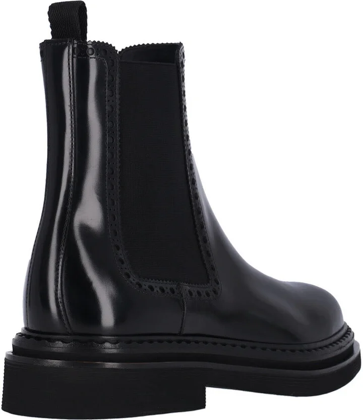 Calf Leather Chealse Boots - Image 4