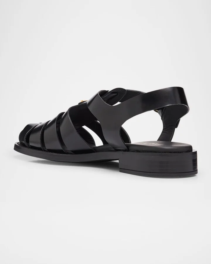 Calf Leather Fisherman Sandals - Image 2