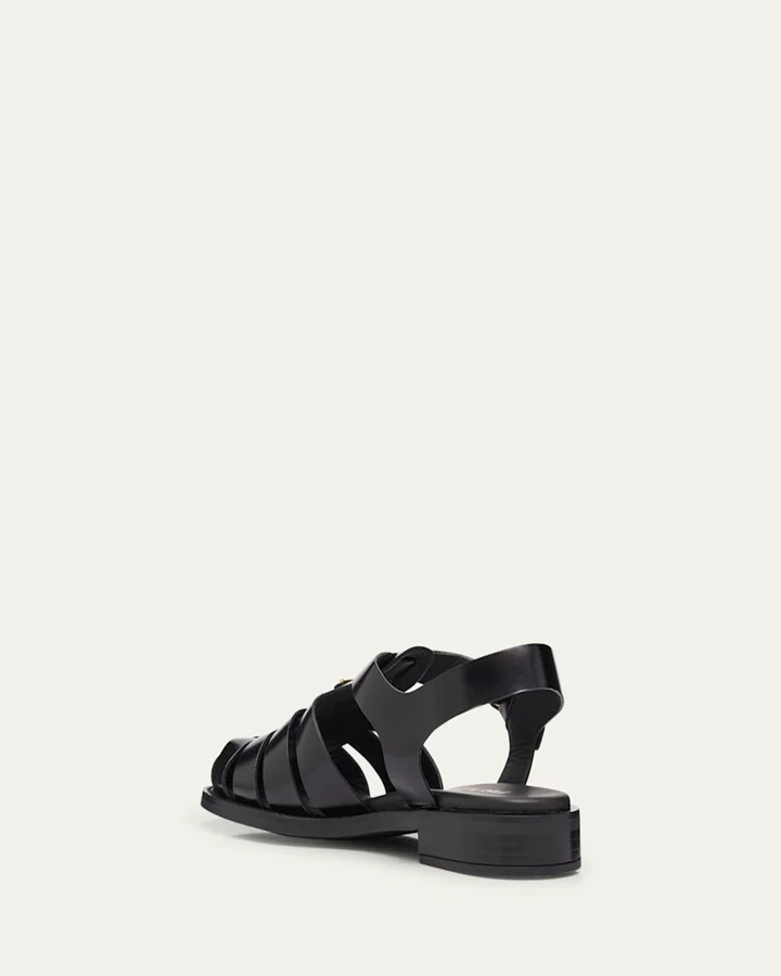 Calf Leather Fisherman Sandals - Image 6
