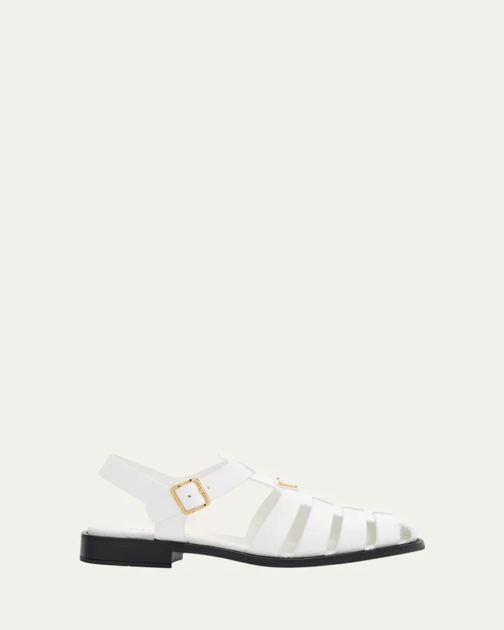 Calf Leather Fisherman Sandals