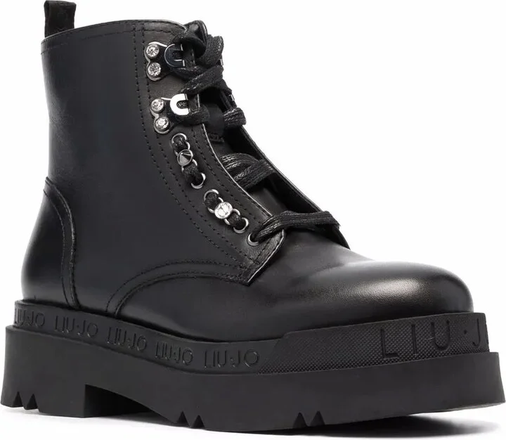 Calf Leather Lace-Up Boots - Image 2