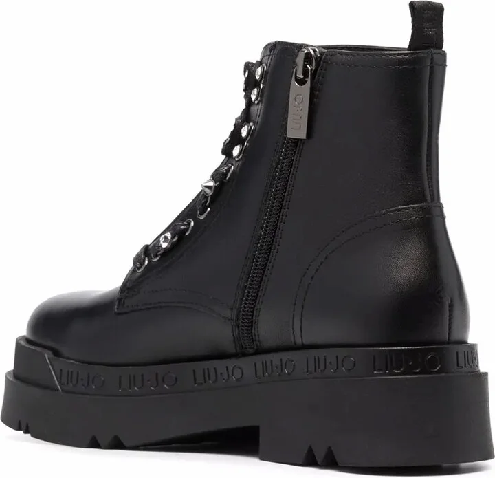 Calf Leather Lace-Up Boots - Image 3