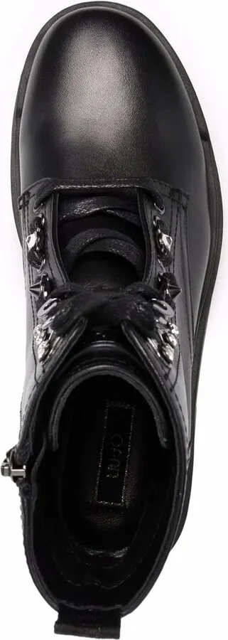 Calf Leather Lace-Up Boots - Image 4