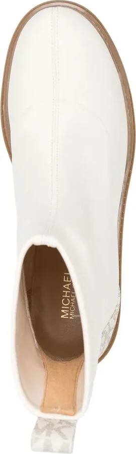 Calf-Leather Logo-Print Ankle-Boots - Image 4