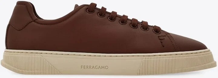 Calf Leather Low-Top Sneakers