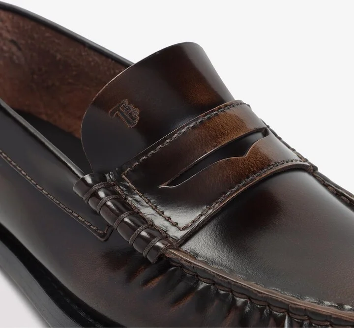 Calf Leather Penny Loafers - Image 3