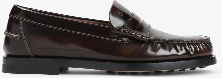 Calf Leather Penny Loafers