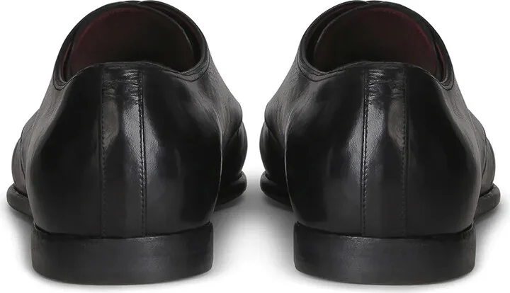 calf leather pointed Derby shoes - Image 3