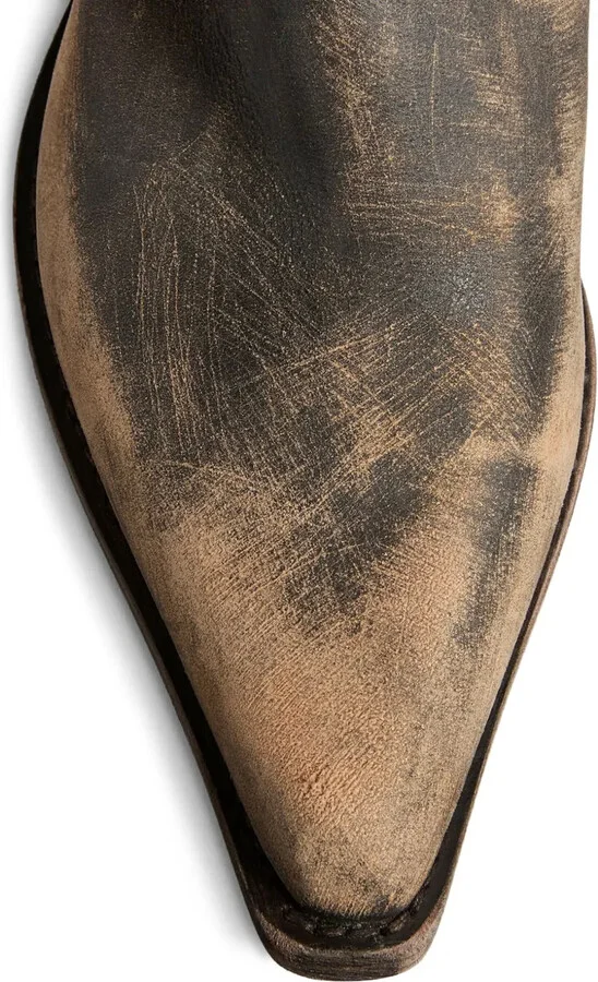 Calf Leather Pointed-Toe Boots - Image 3