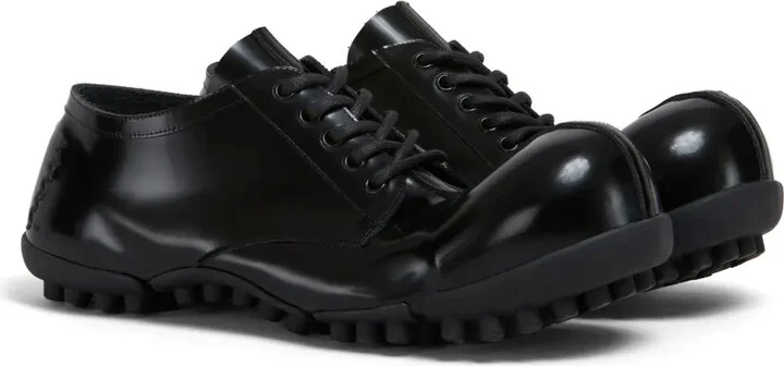 Calf-Leather Round-Toe Derby Shoes - Image 2
