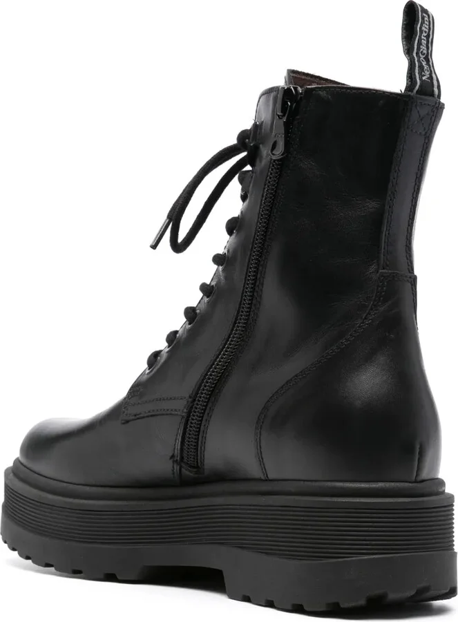 Calf-Length Leather Boots - Image 3