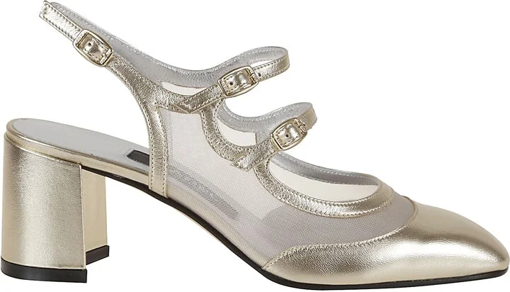 Calf Mesh Sling Back Bananight