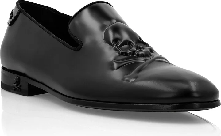 Calf Skin Leather Loafers