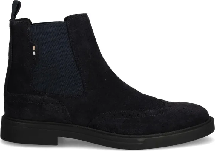 Calf Suede Ankle Boots