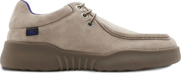 Calf-Suede Derby Shoes