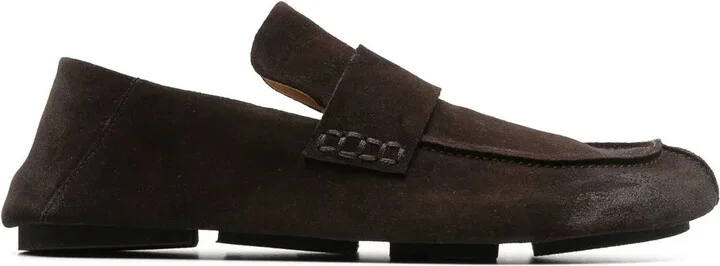 Calf-Suede Loafers