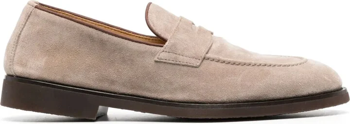 Calf-Suede Loafers
