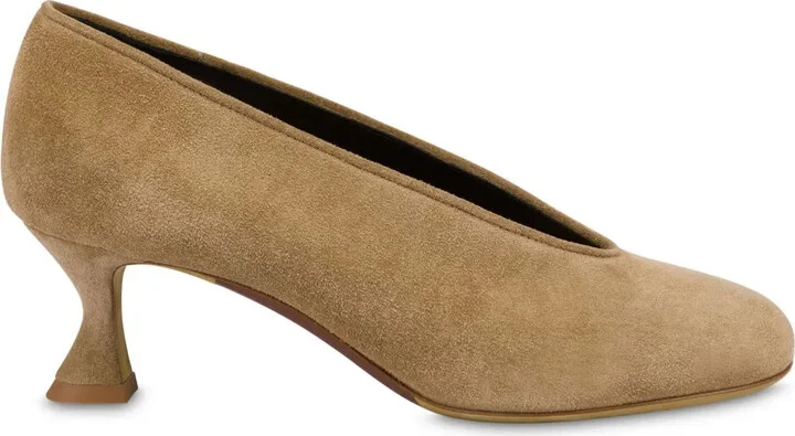 Calf Suede Pumps