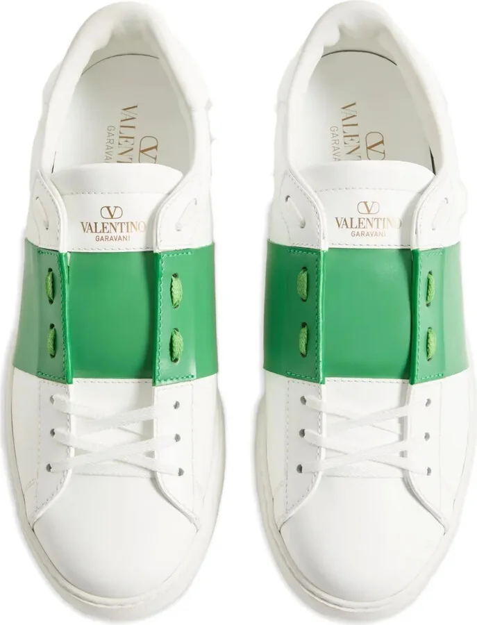 Calfskin Band-Open Sneakers - Image 3