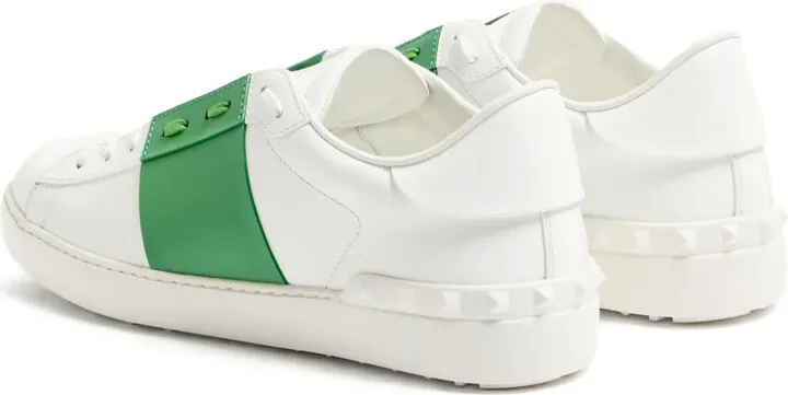 Calfskin Band-Open Sneakers - Image 5