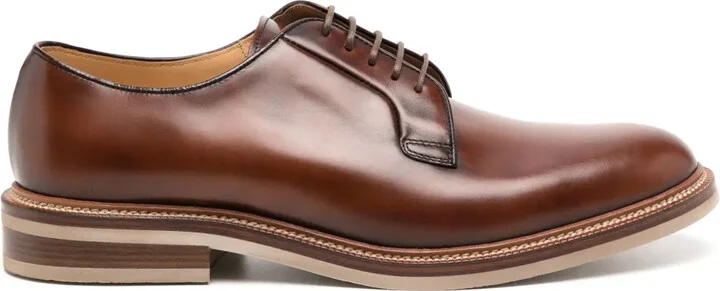 Calfskin Derby Shoes