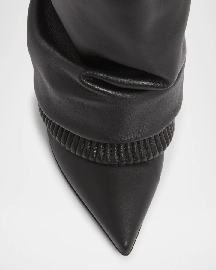 Calfskin Foldover Boots - Image 2